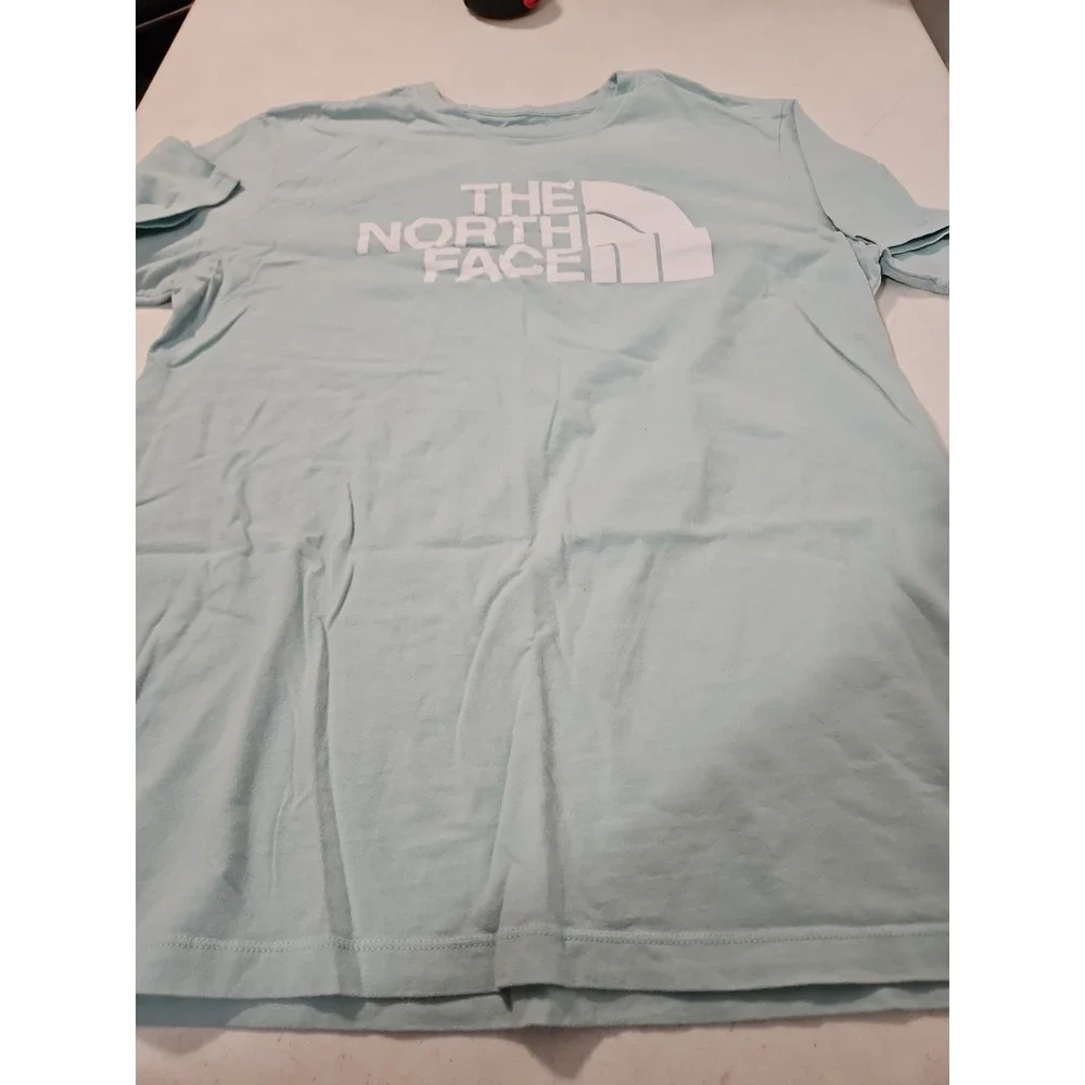The North Face T-Shirt Mens Large Blue Short Sleeve Crew Neck Tee Shirt NWOT(134